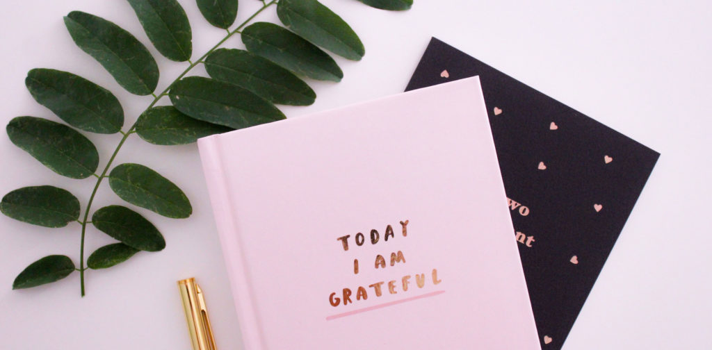 start a gratitude journal to be happier