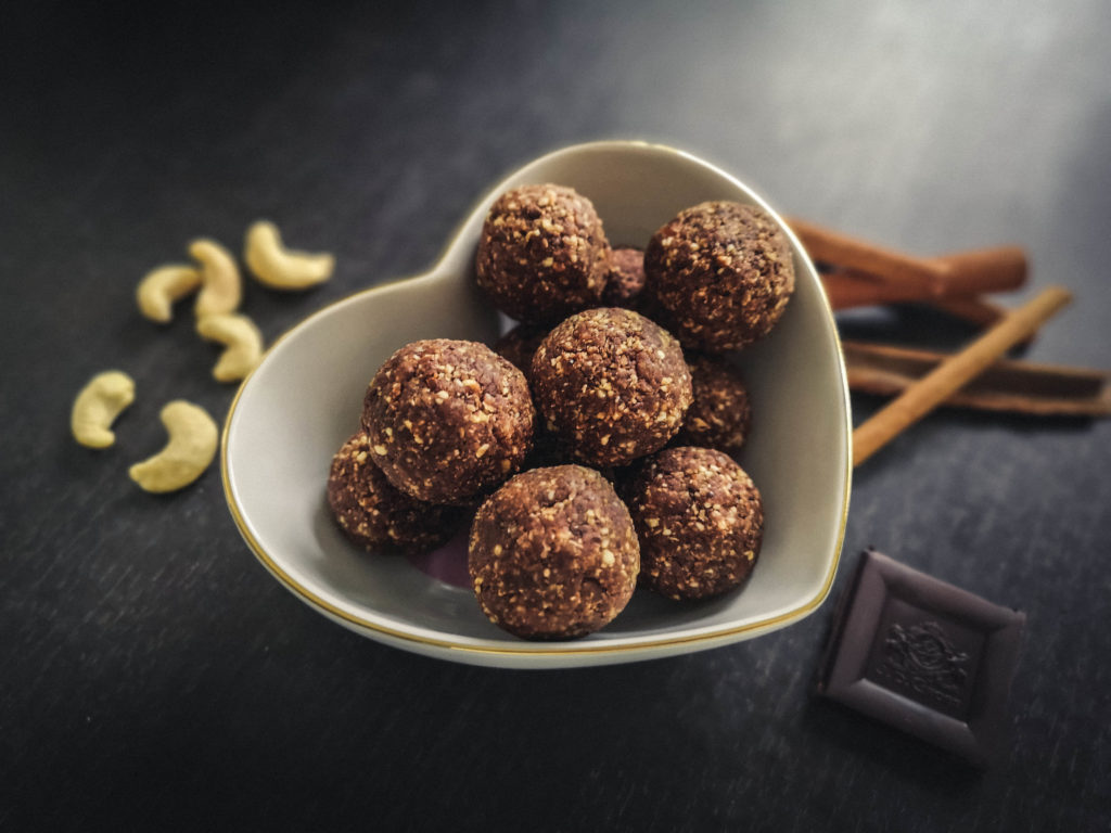 Bouchées chocolat cannelle