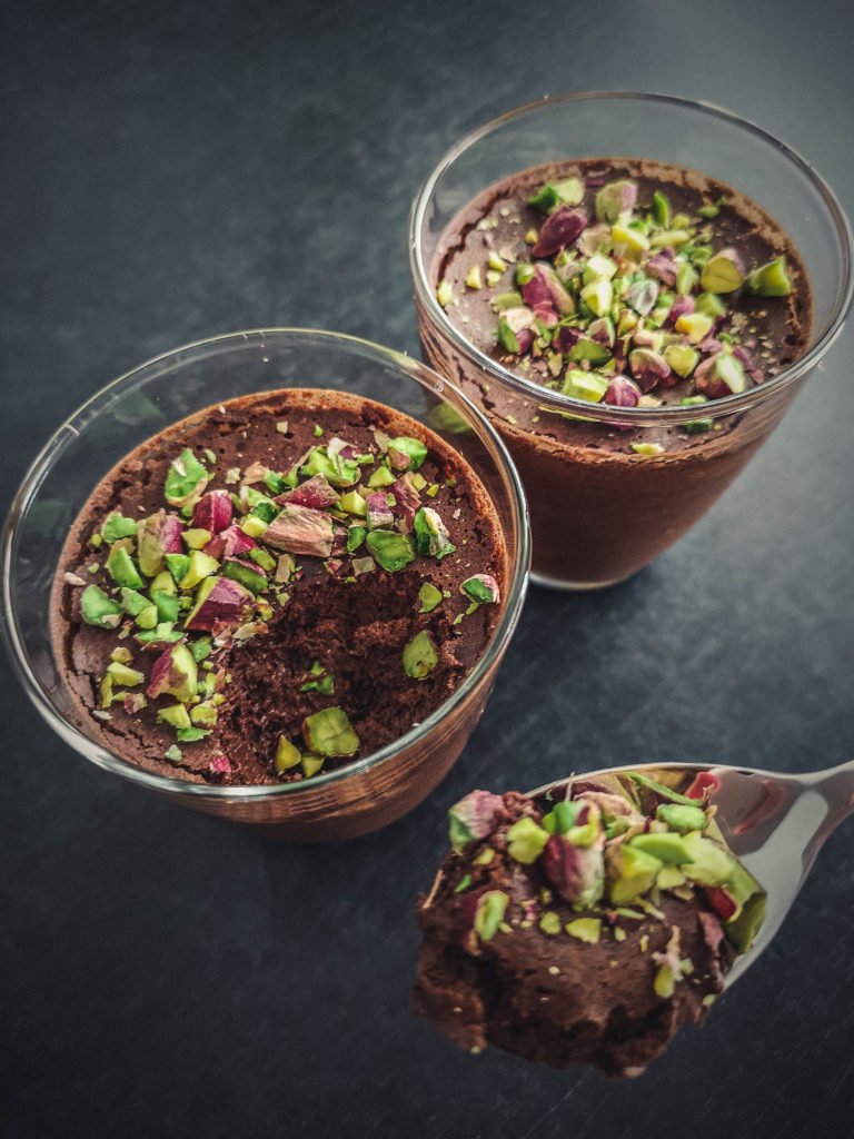 mousse au chocolat vegan