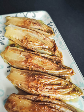 Endives à l'orange et épices