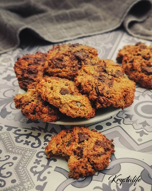 Cookies healthy moelleux bananes et flocons d'avoine