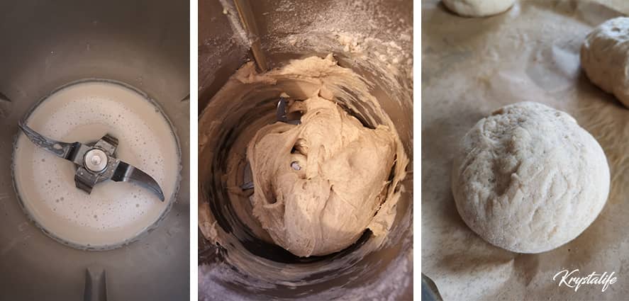 Preparation of burger buns